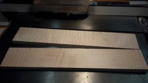Lumber for American chess table